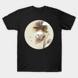 New York City Rising 2- Double Exposure T-Shirt